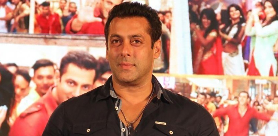 Mumbai: Caption : Mumbai: Actor Salman Khan during the launch of Eid special song titled Aaj ki party meri taraf se from the film Bajrangi Bhaijaan in Mumbai on July 3, 2015. (Photo: IANS)