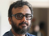 Bollywood filmmaker Dibakar Banerjee at the 8th NFDC Film Bazaar 2014, held at the Marriott Hotel, Panjim, Goa, India on November 23, 2014. (Manoj Patil/SOLARIS IMAGES)