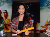 Juhi Chawla at Trailer Launch of 'Chalk N' Duster'