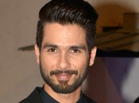 MUMBAI, INDIA  FEBRUARY 24: Shahid Kapoor flaunts his new hair style.(Photo by Milind Shelte/India Today Group/Getty Images)