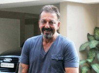 MUMBAI, INDIA  DECEMBER 21: Actor Sanjay Dutt was recently released on parole after he cited wife Maanyata's ill-health.(Photo by Milind Shelte/India Today Group/Getty Images)