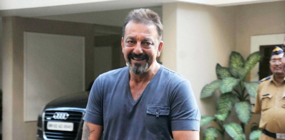 MUMBAI, INDIA  DECEMBER 21: Actor Sanjay Dutt was recently released on parole after he cited wife Maanyata's ill-health.(Photo by Milind Shelte/India Today Group/Getty Images)