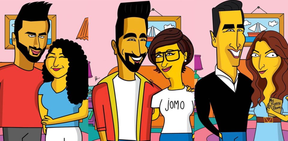 Bollywood Simpsons