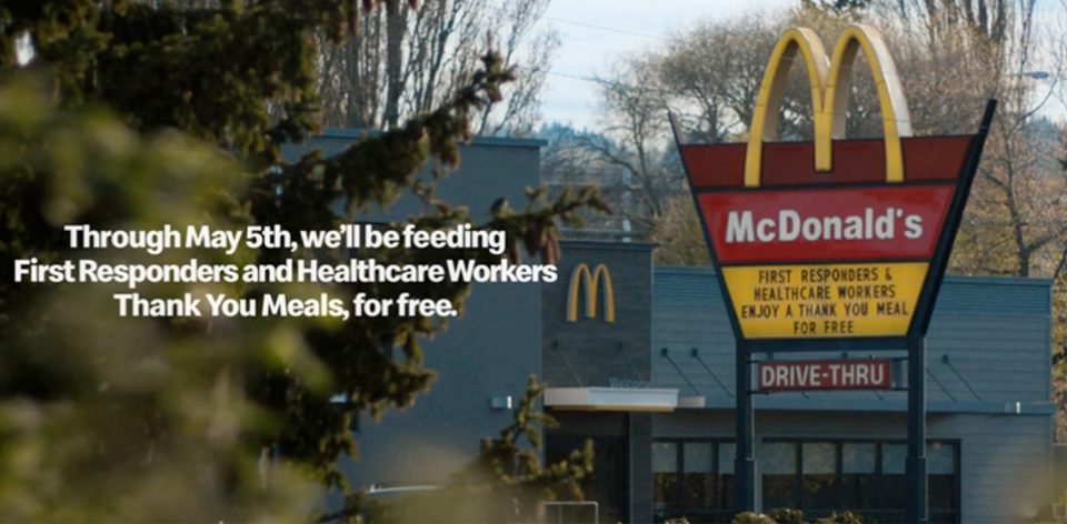 Mcdonalds Free Meals