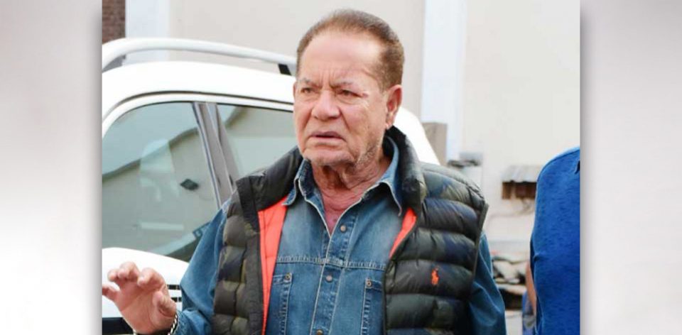 Salim Khan out during lockdown