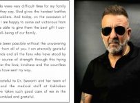 SanjayDutt Cancer Free