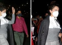 Kangana Returns To Mumbai