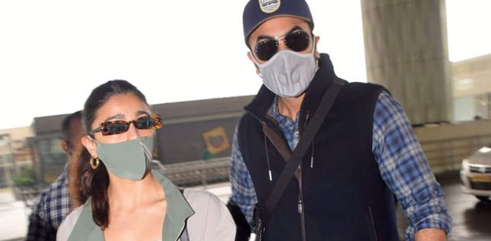 RK and Alia Leave For Goa