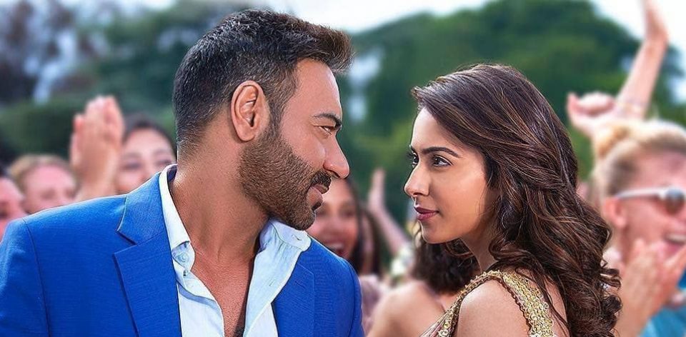 Ajay and Rakul In Thank God