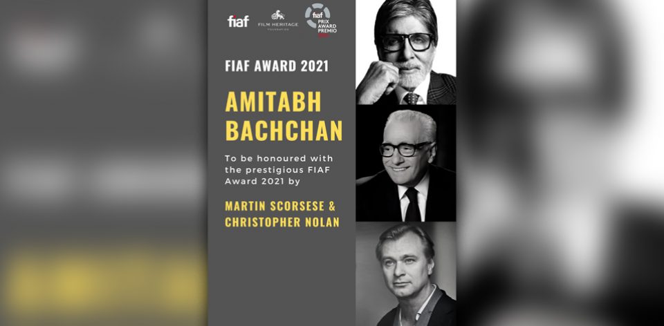 Amitabh FIAF Award