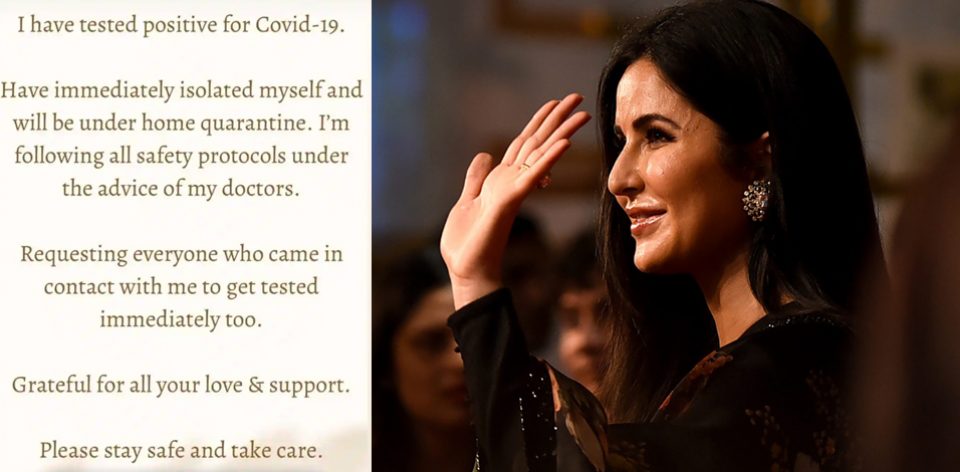 Katrina Covid positive