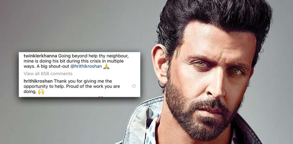 Hrithik Donates Oxygen Cylinders