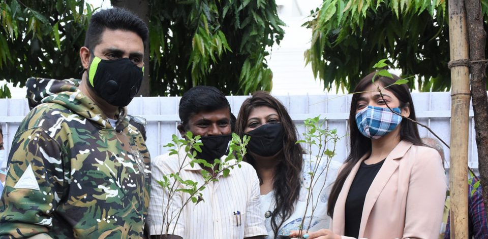 Abhishek Tree Planting